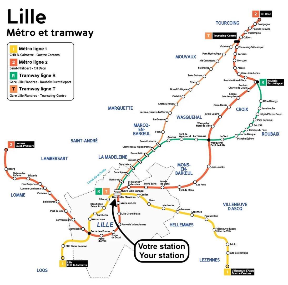 Lille Centre - Beautiful Bright Apartment! ภายนอก รูปภาพ